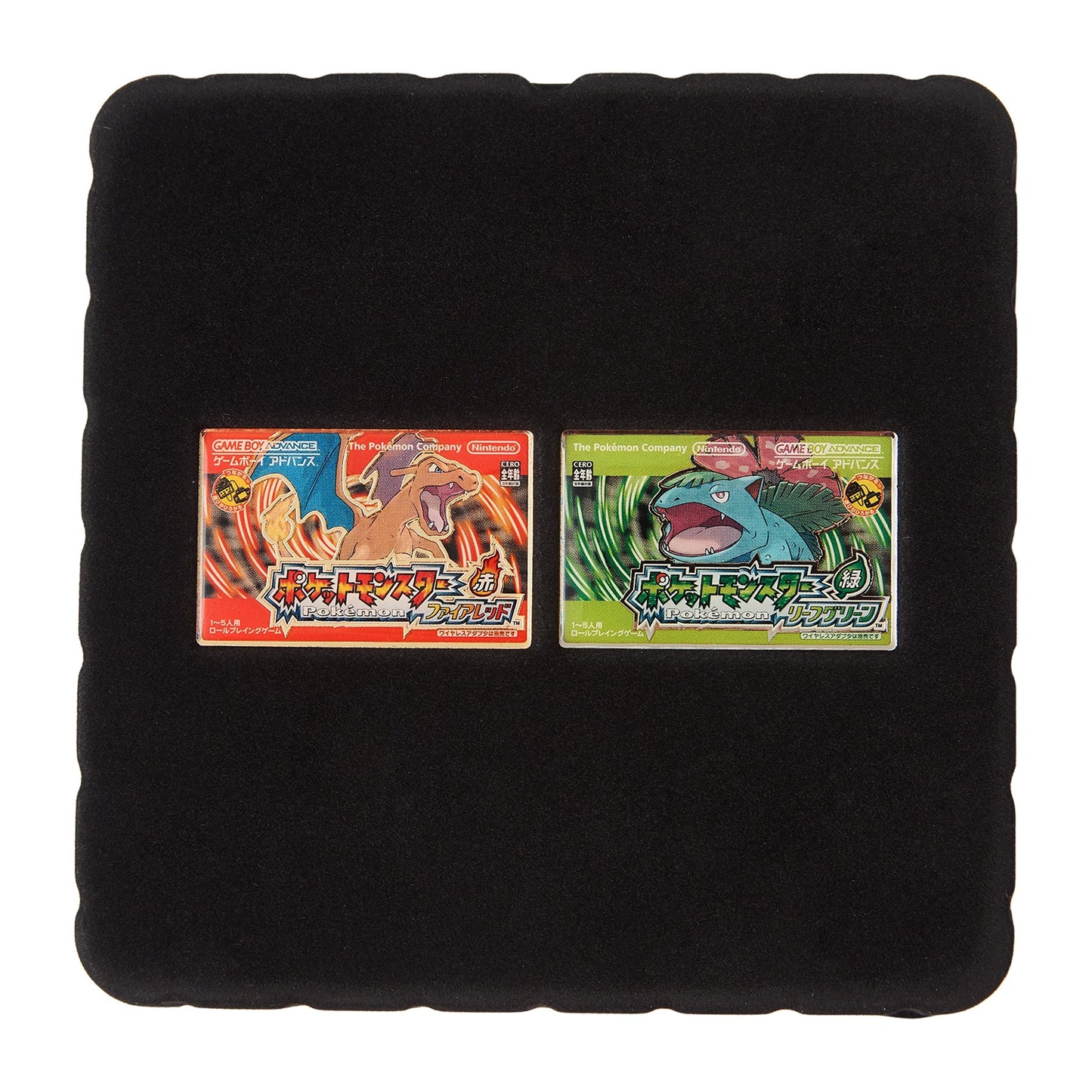 Pin Set Pokemon Fire Red and Leaf Green 30th Anniversary Japan Exclusive