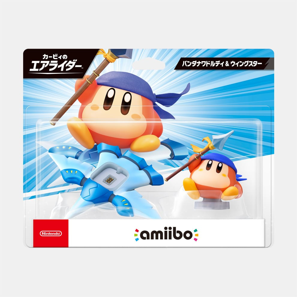 amiibo Bandana Waddle Dee & Wing Star (Kirby's Air Riders Series)
