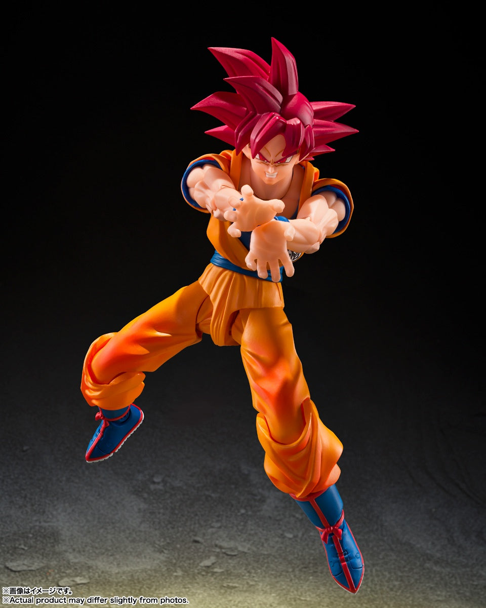 SUPER SAIYAN GOD SON GOKU GOD AURA