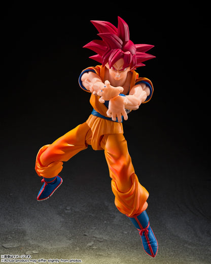 SUPER SAIYAN GOD SON GOKU GOD AURA