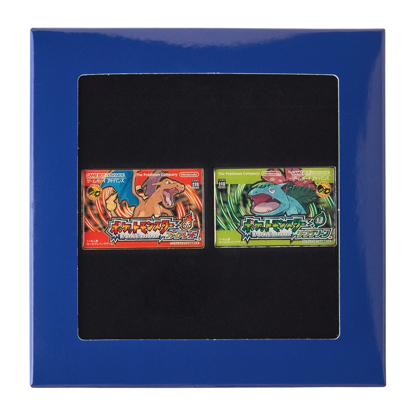 Pin Set Pokemon Fire Red and Leaf Green 30th Anniversary Japan Exclusive