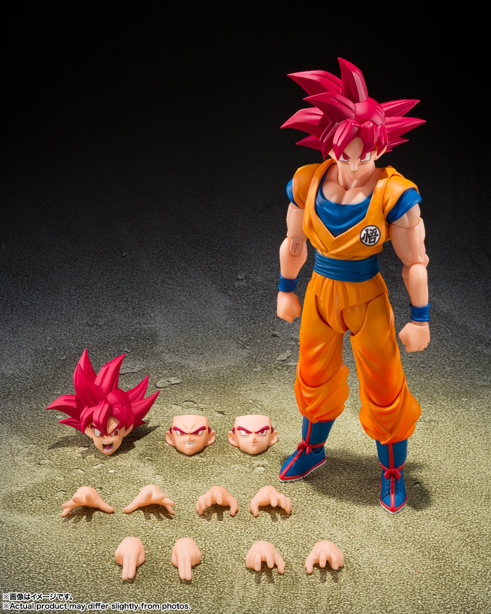 SUPER SAIYAN GOD SON GOKU GOD AURA