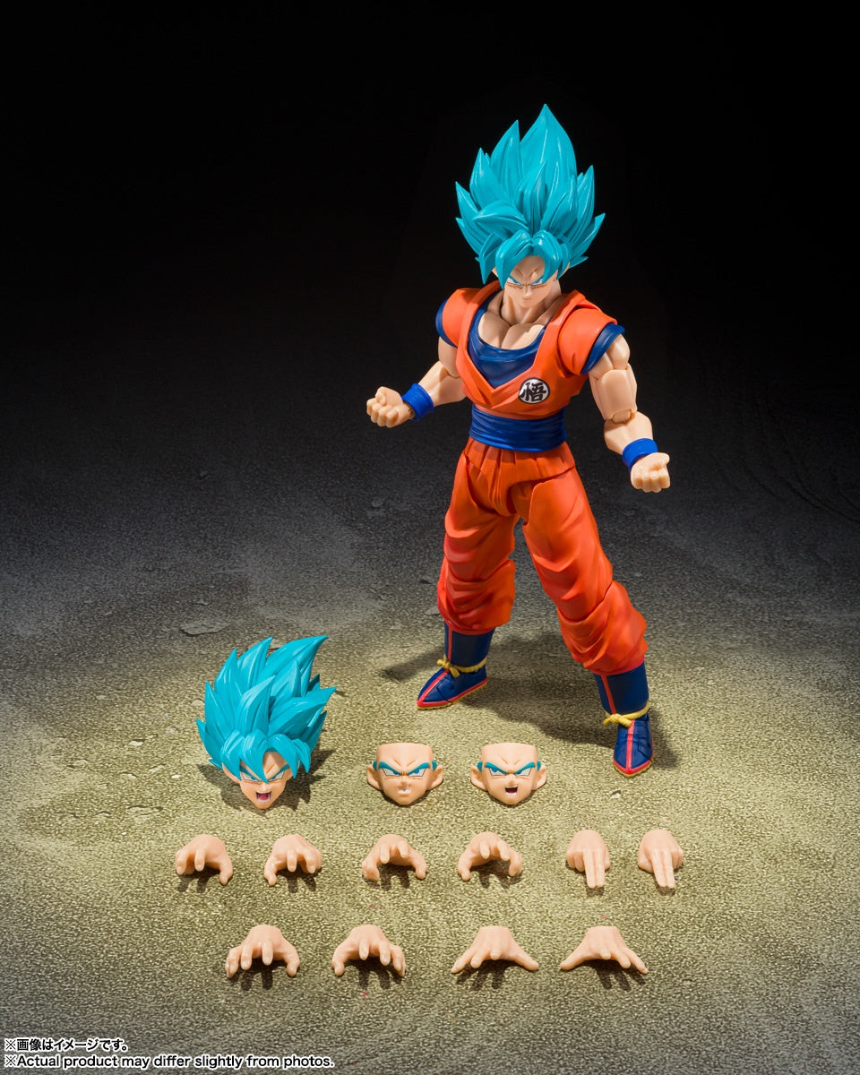 SUPER SAIYAN GOD SUPER SAIYAN SON GOKU 〈BLUE POWER TRANSCENDING LIMITS〉