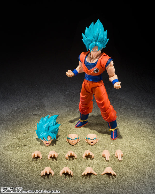 SUPER SAIYAN GOD SUPER SAIYAN SON GOKU 〈BLUE POWER TRANSCENDING LIMITS〉