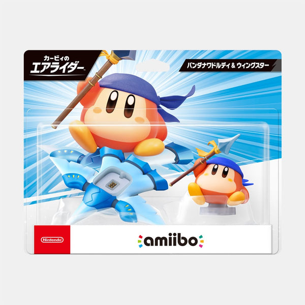 amiibo Bandana Waddle Dee & Wing Star (Kirby's Air Riders Series)