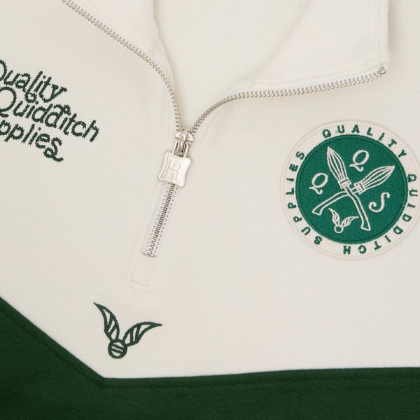 Sudadera con Media Cremallera de la Tienda de Artículos de Quidditch de Calidad XS - XL