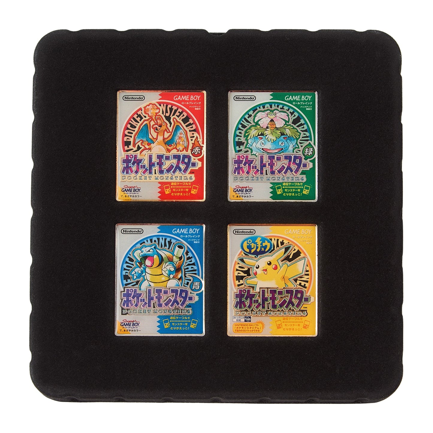 Pin Set Pokemon Red, Green Yellow 30th Anniversary Japan Exclusive