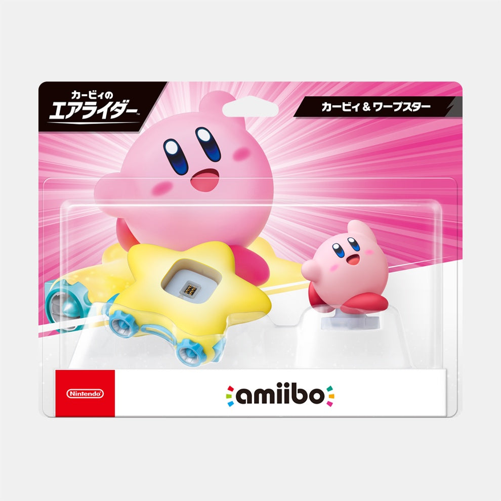 amiibo Kirby & Warp Star (Kirby's Air Riders Series)