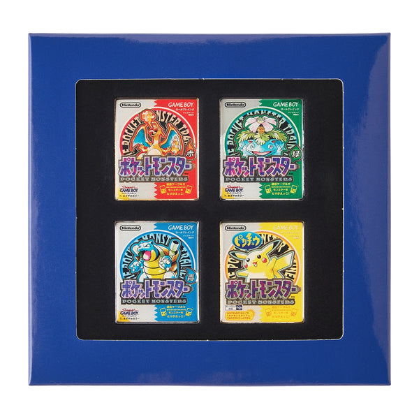 Pin Set Pokemon Red, Green Yellow 30th Anniversary Japan Exclusive